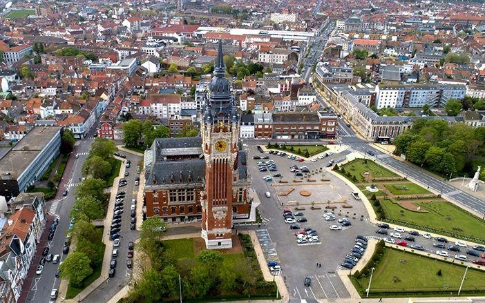 Calais landmarks and northern France coastal scenery