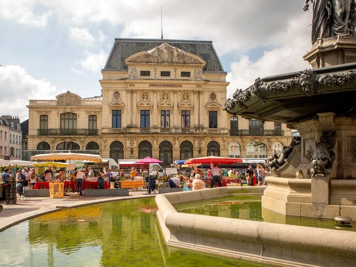 Cherbourg harbour and maritime attractions in Normandy