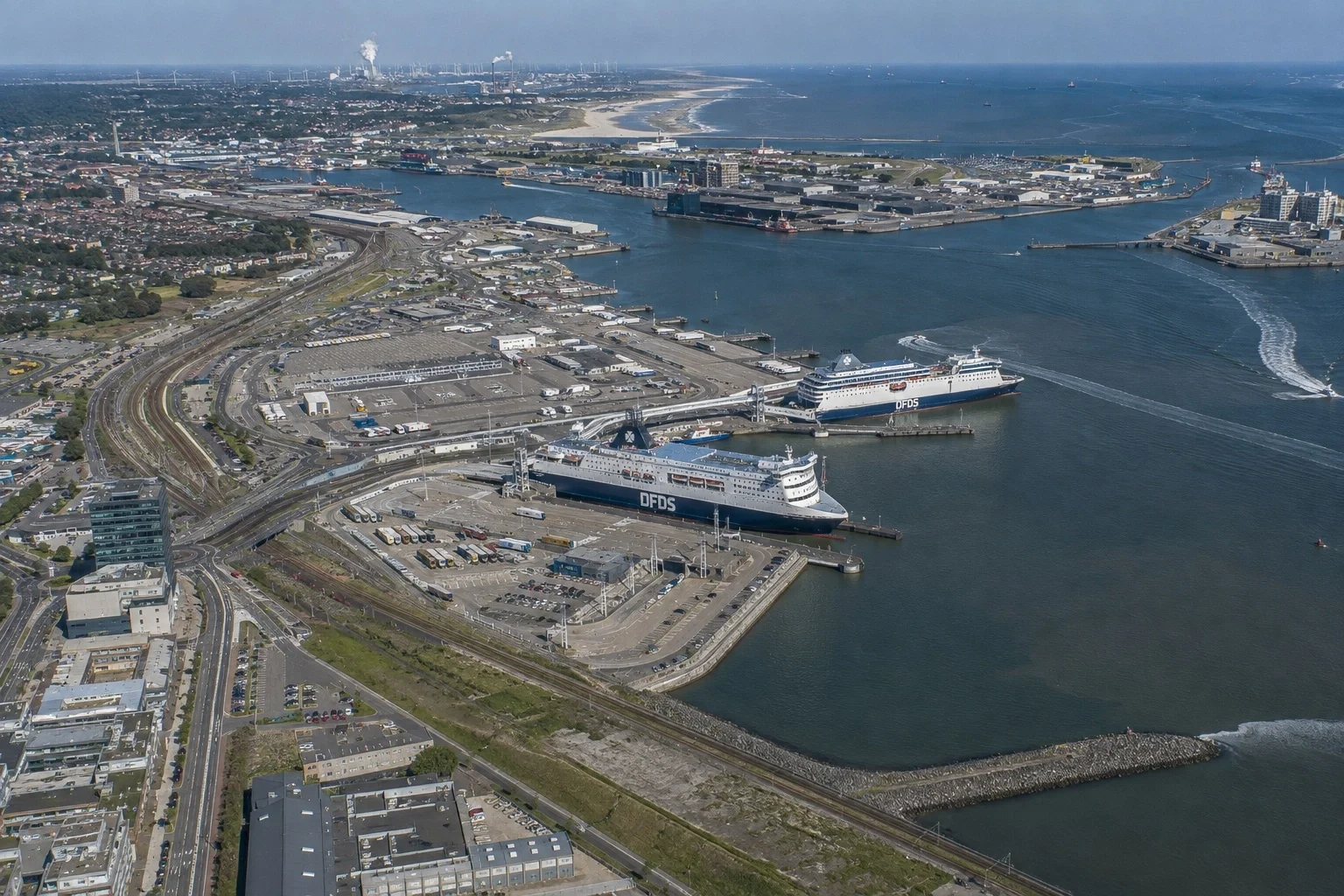 Amsterdam & IJmuiden ferry destination