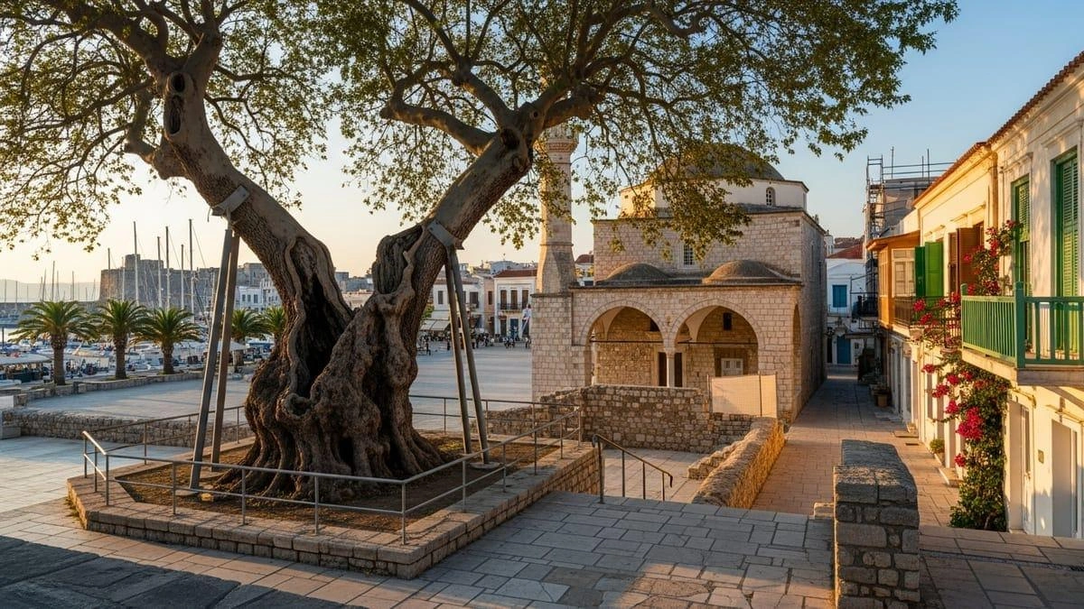 Kos harbour and coastal destination