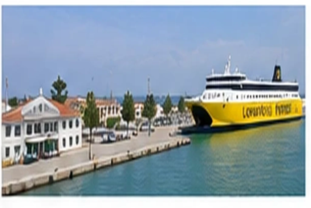 Levante Ferries passenger and vehicle port at Kyllini, Greece