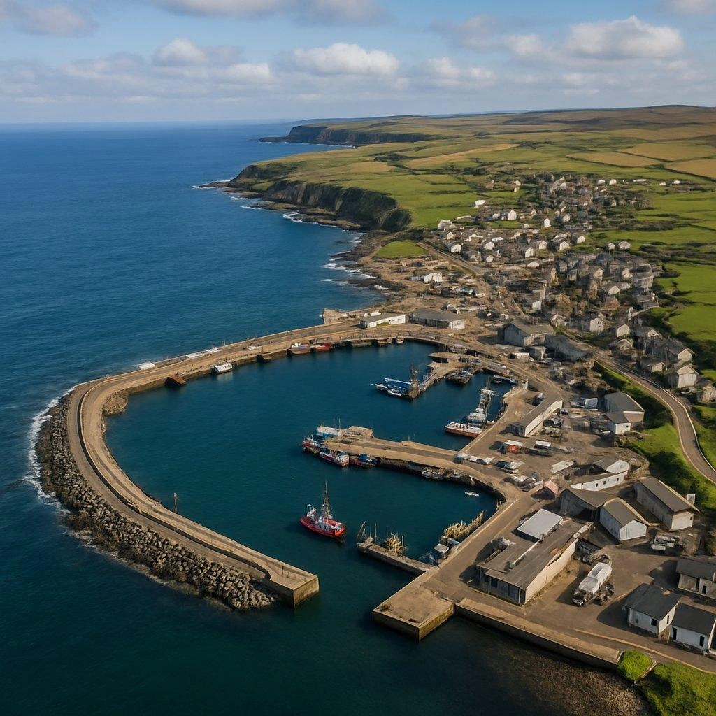 Scrabster ferry port and passenger terminal