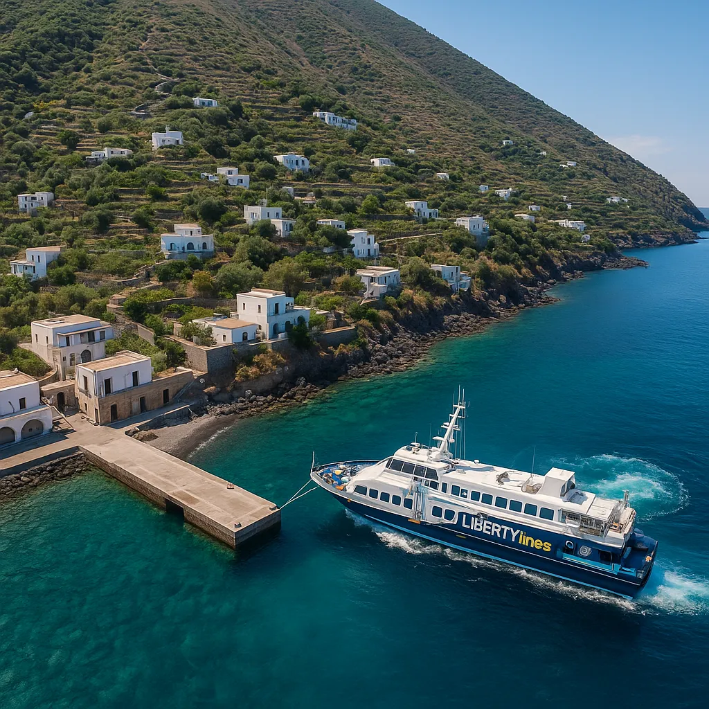 Alicudi Ferry Landing