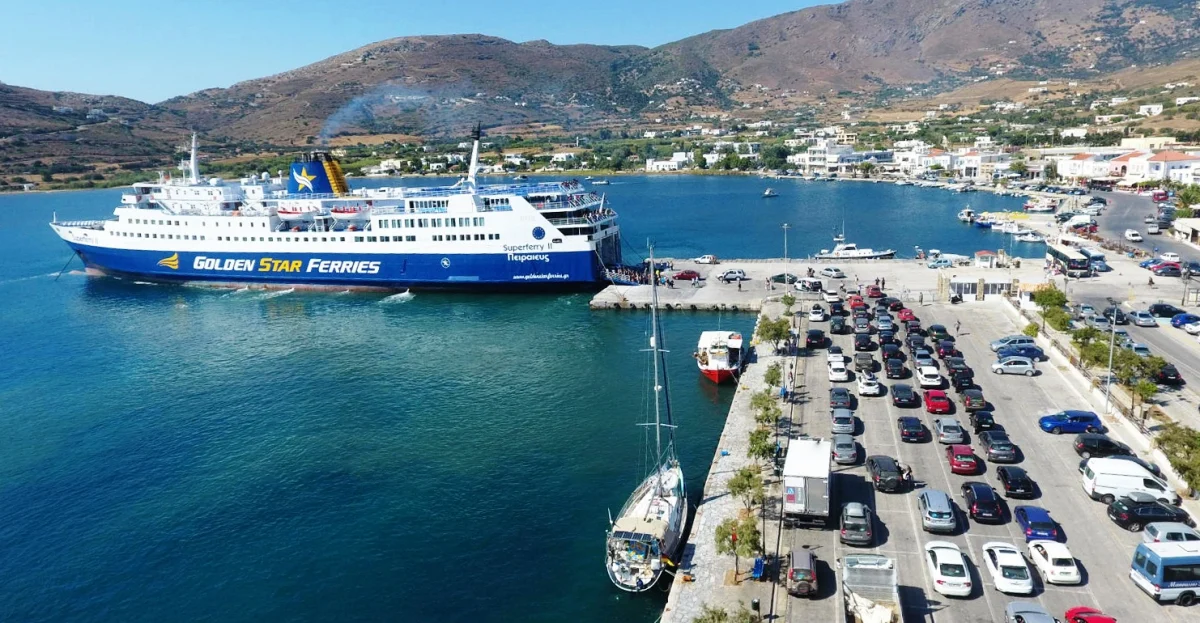 Andros Ferry Port