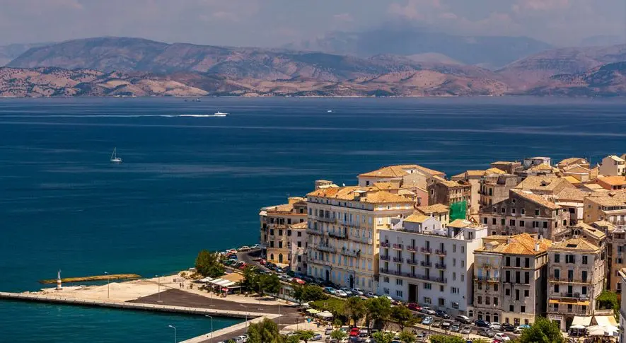 Corfu Ferry Port