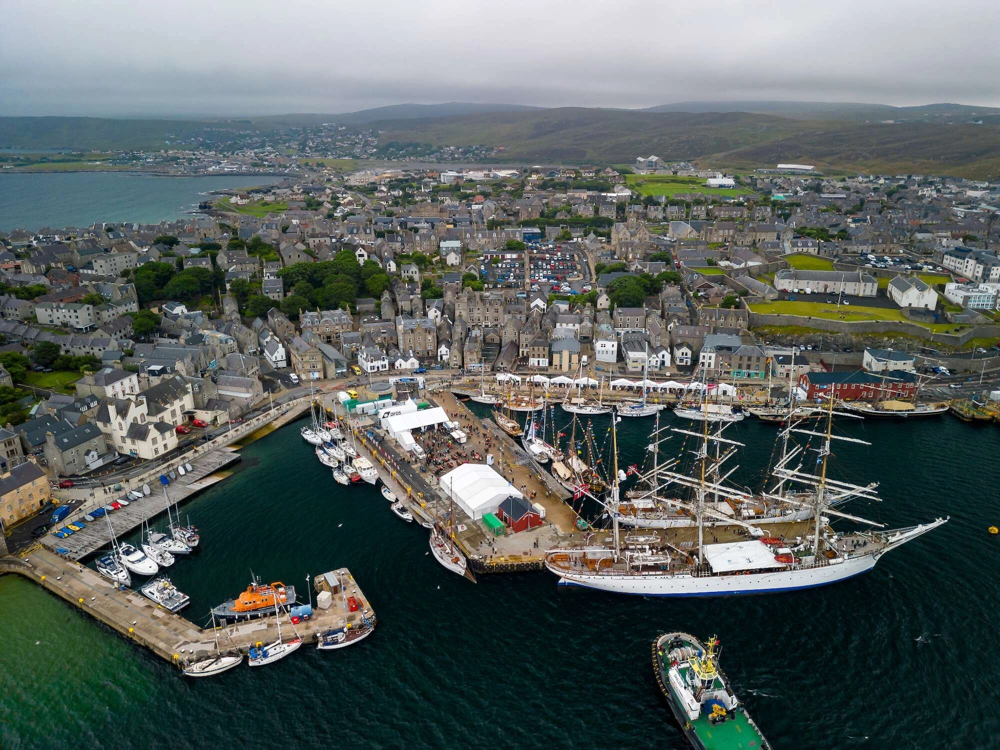 Lerwick ferry port