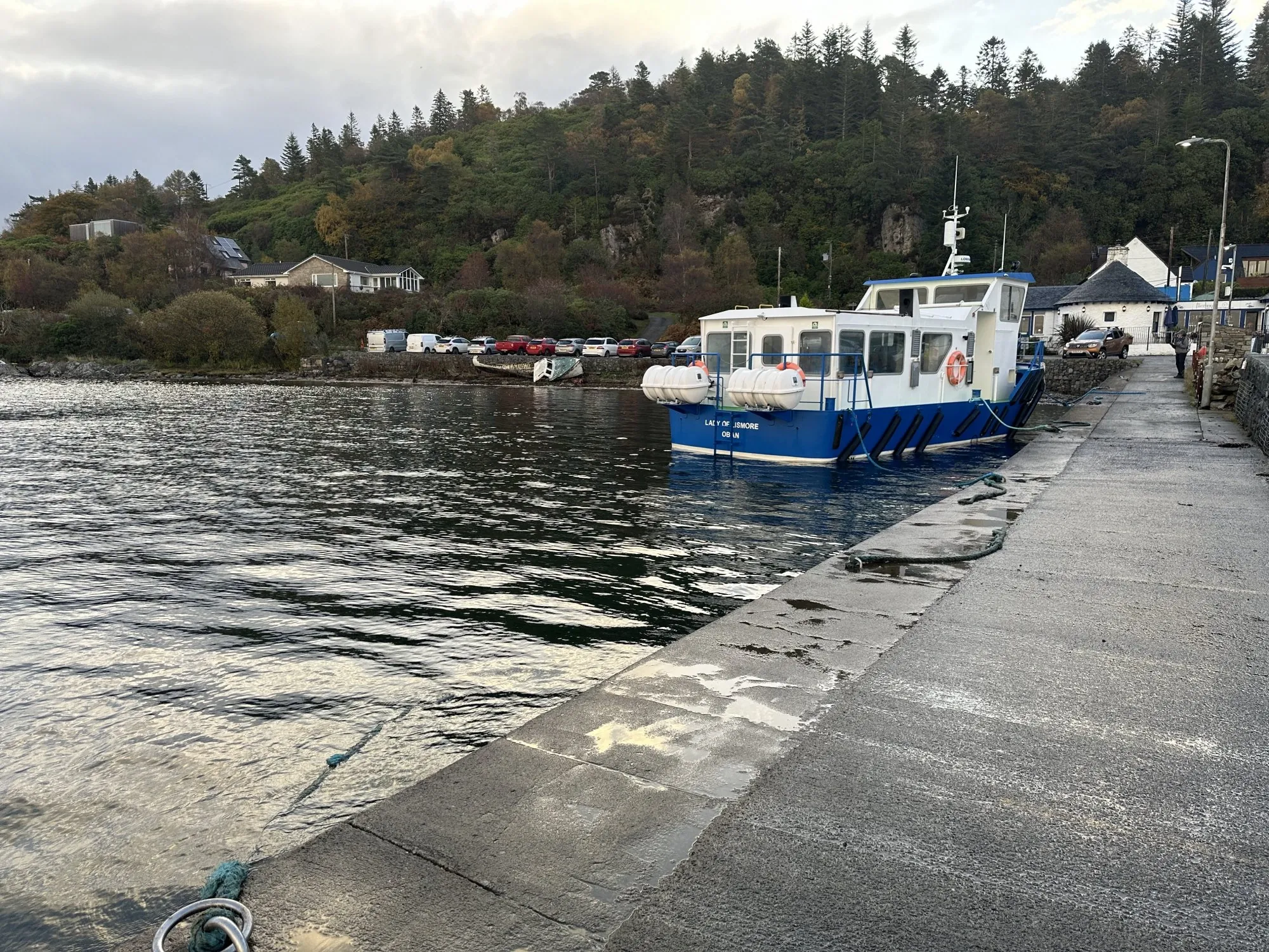 Achnacroish ferry landing on Lismore