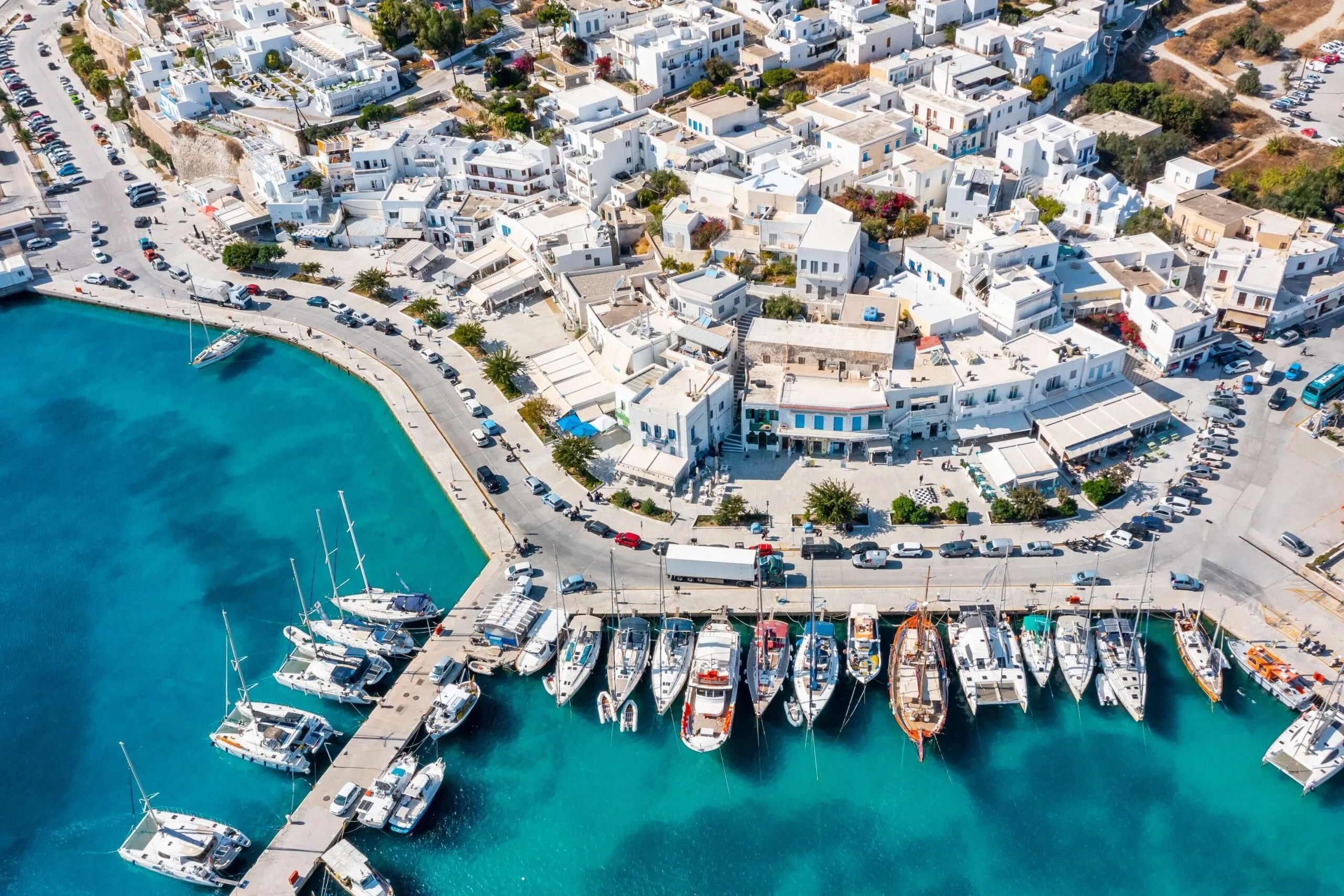 Milos Ferry Port