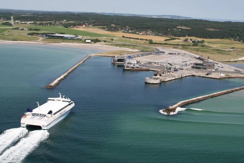 Odden ferry port