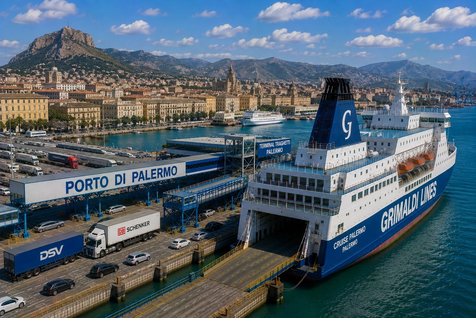Palermo ferry port