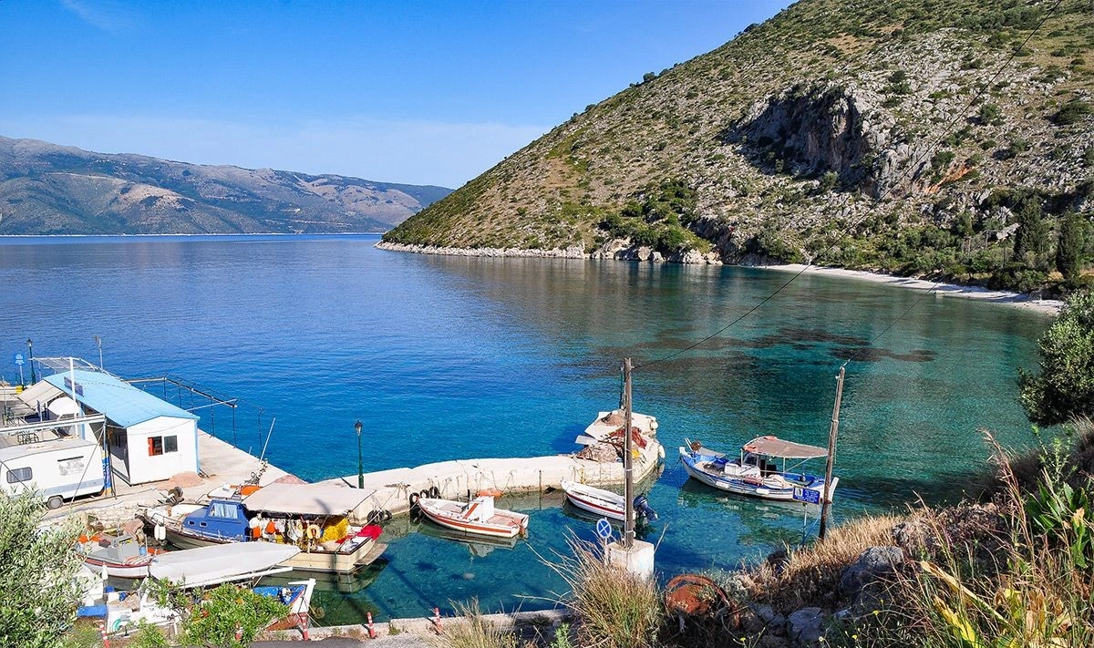 Pisaetos Ferry Port, Ithaca