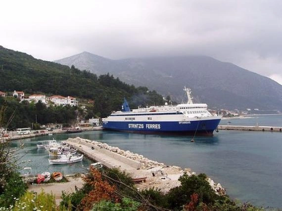 Poros Ferry Port, Kefalonia