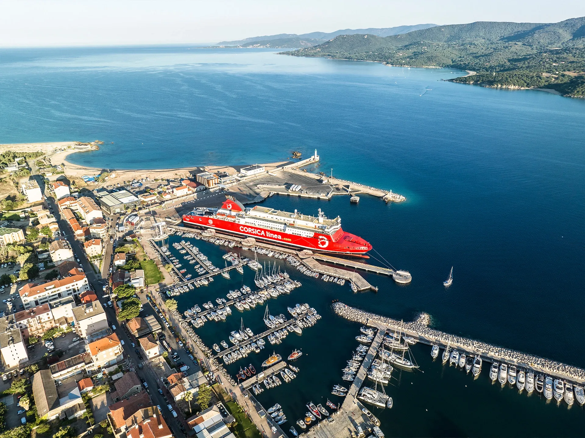 Propriano ferry port