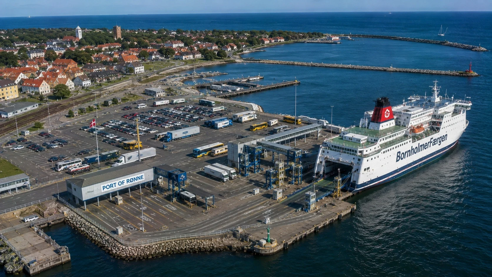 Rønne ferry port