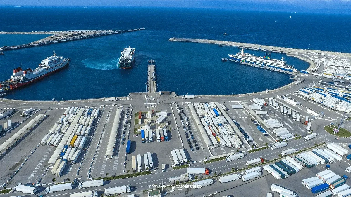 Tangier Med ferry port