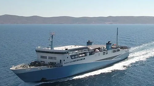 Marmari Express ferry operated by Karystia Travel