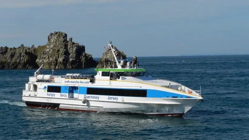 Granville ferry operated by Manche Iles Express
