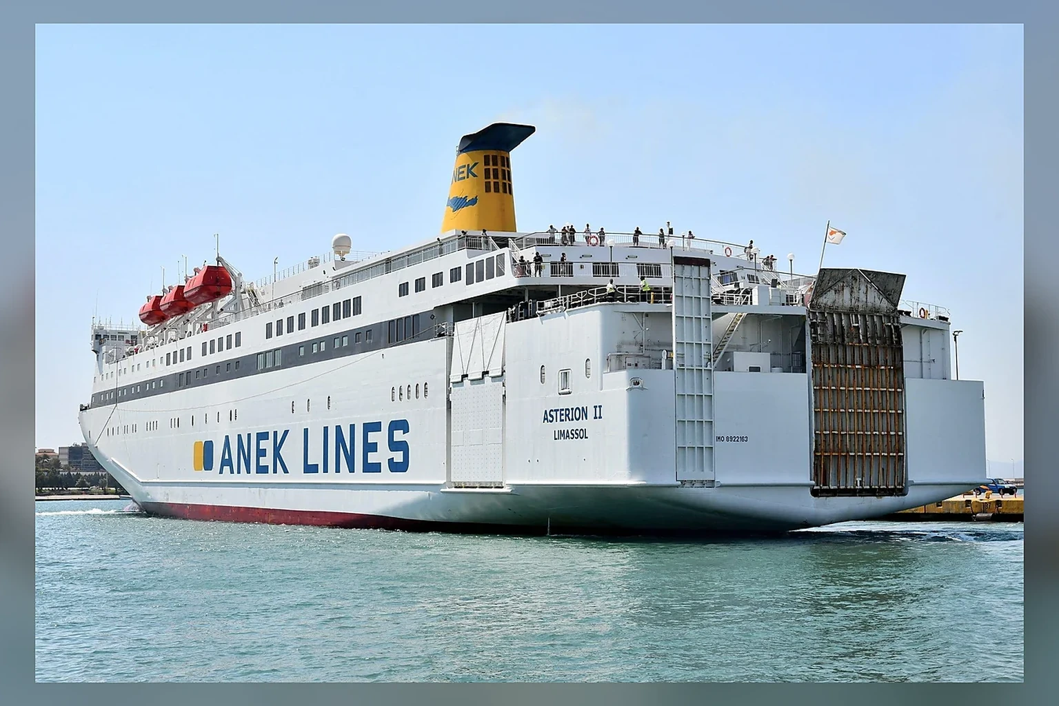 ANEK Lines passenger ferry serving Crete