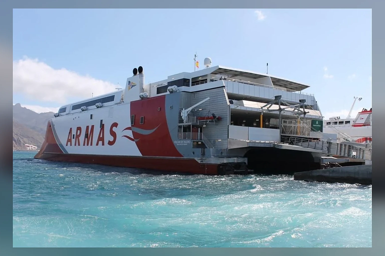 Armas Trasmediterránea passenger and vehicle ferry