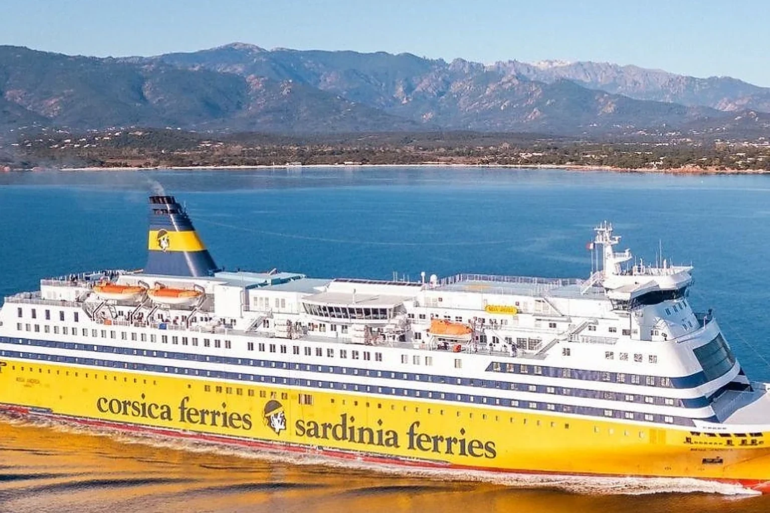 Corsica Sardinia Ferries passenger and vehicle ferry