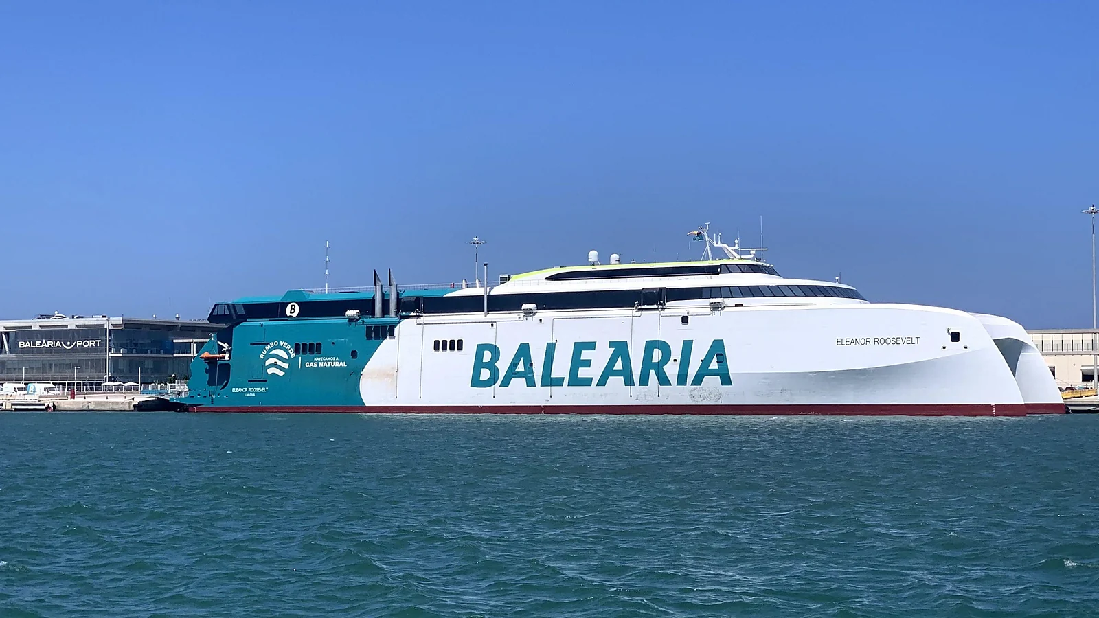 Baleària ferry at sea