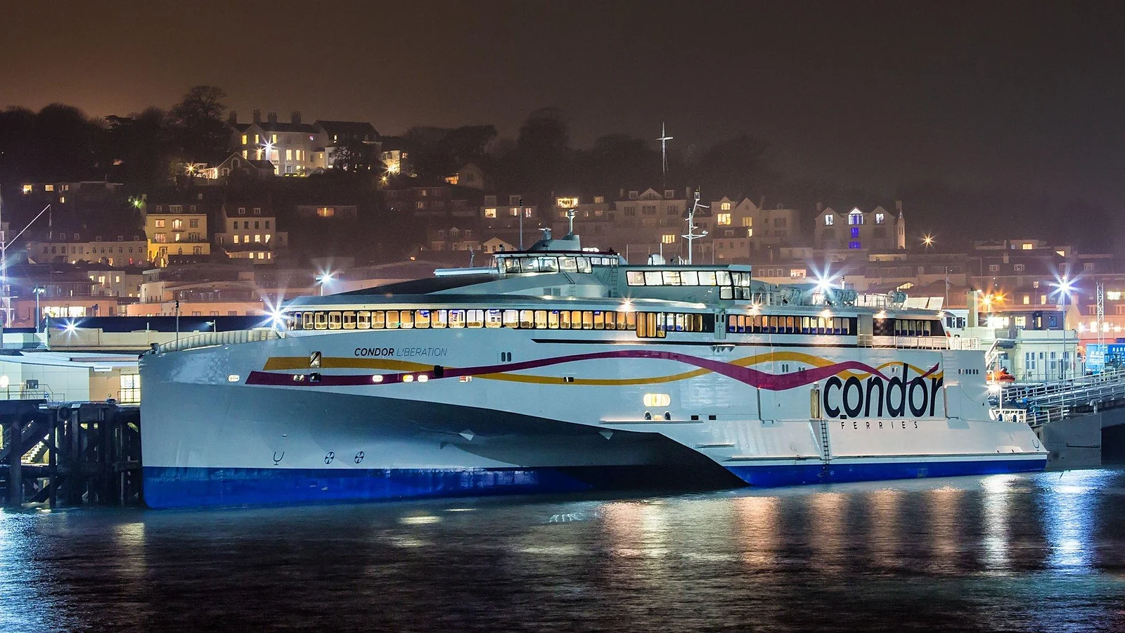 Condor Ferries passenger and vehicle ferry