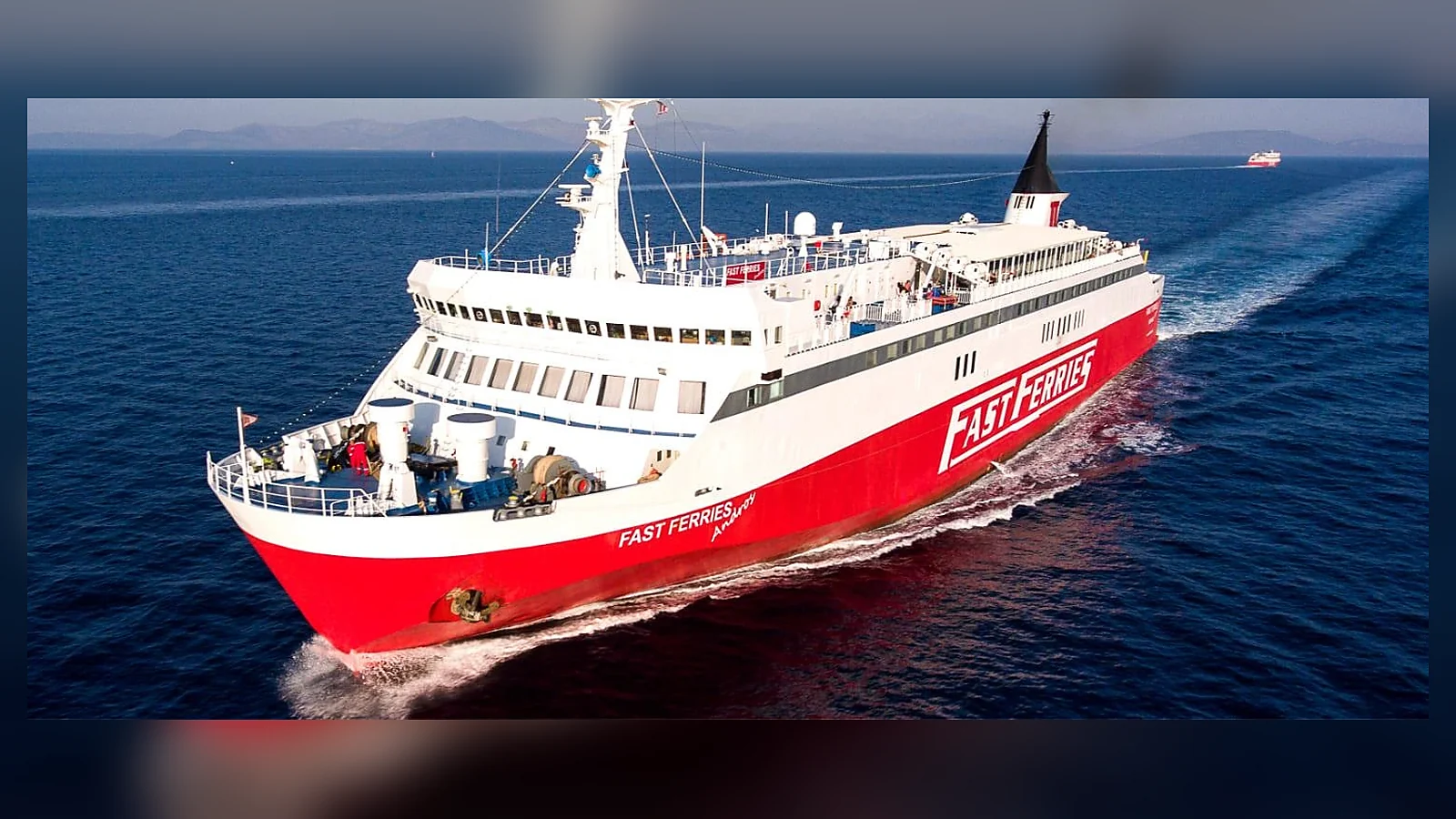 Fast Ferries conventional passenger and vehicle ferry