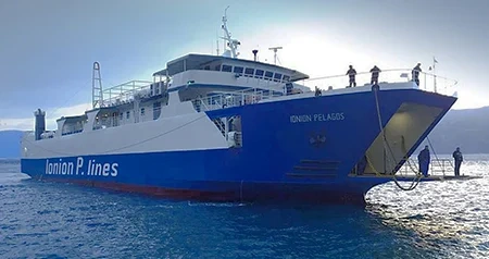Ionion P. Lines Ionion Pelagos ferry service