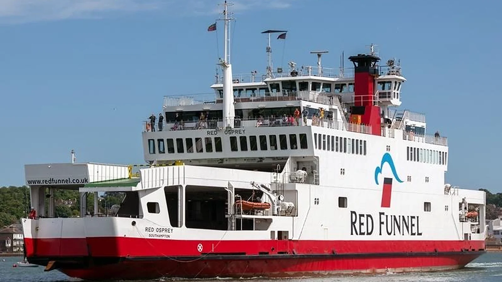 Red Funnel passenger and vehicle ferry