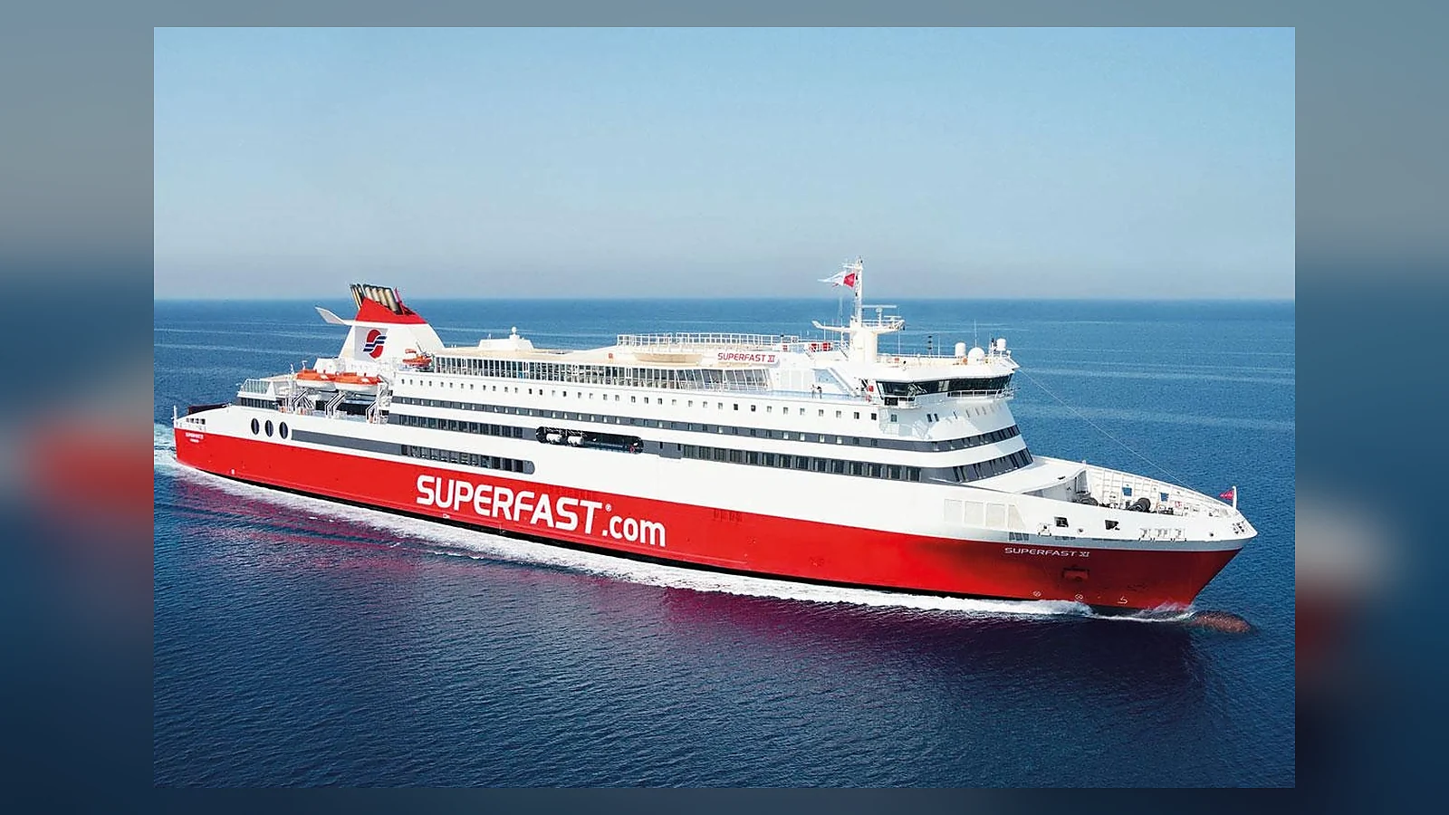 Superfast Ferries passenger and vehicle ship