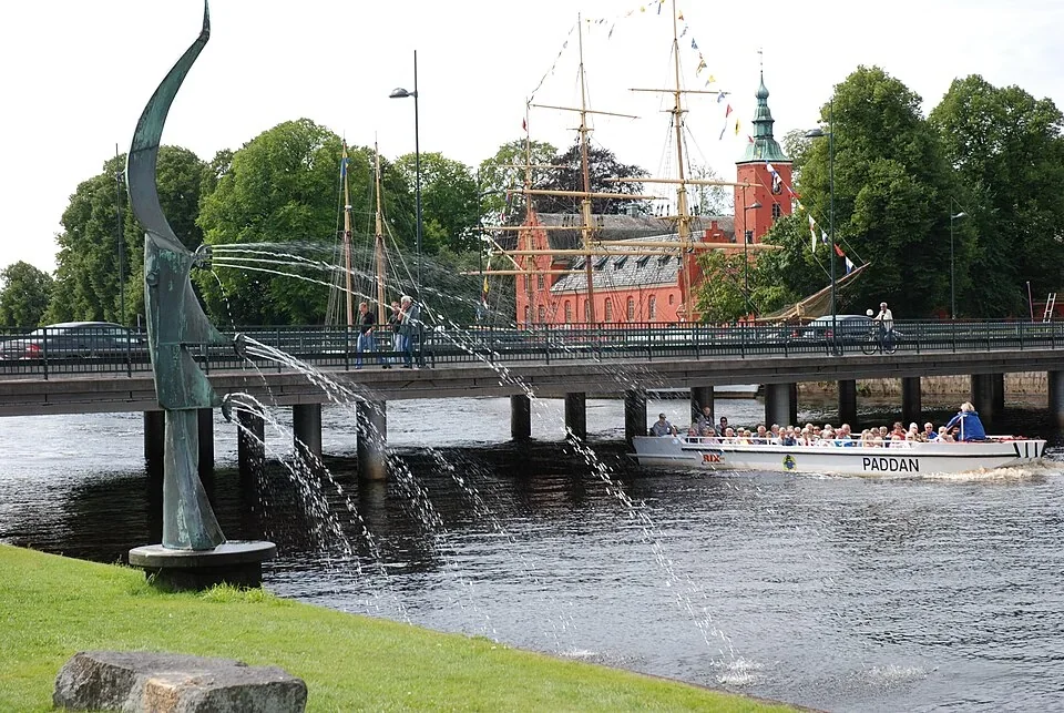 View of Halmstad, Sweden