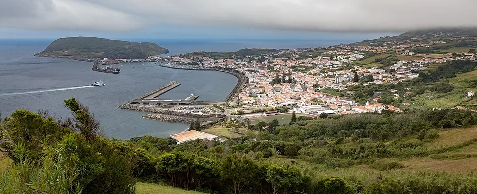 View of Horta, Portugal