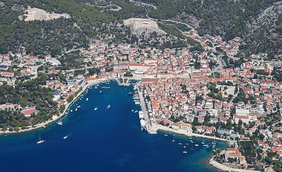 View of Hvar, Croatia