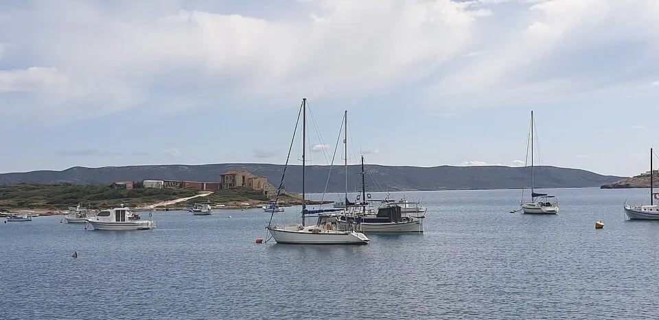 View of Lavrio, Greece