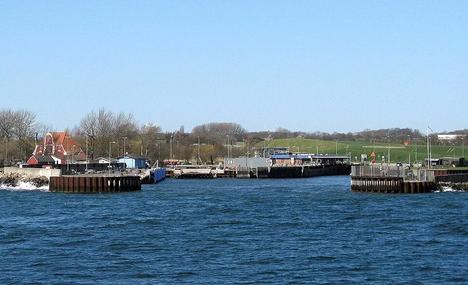 View of Spodsbjerg, Denmark