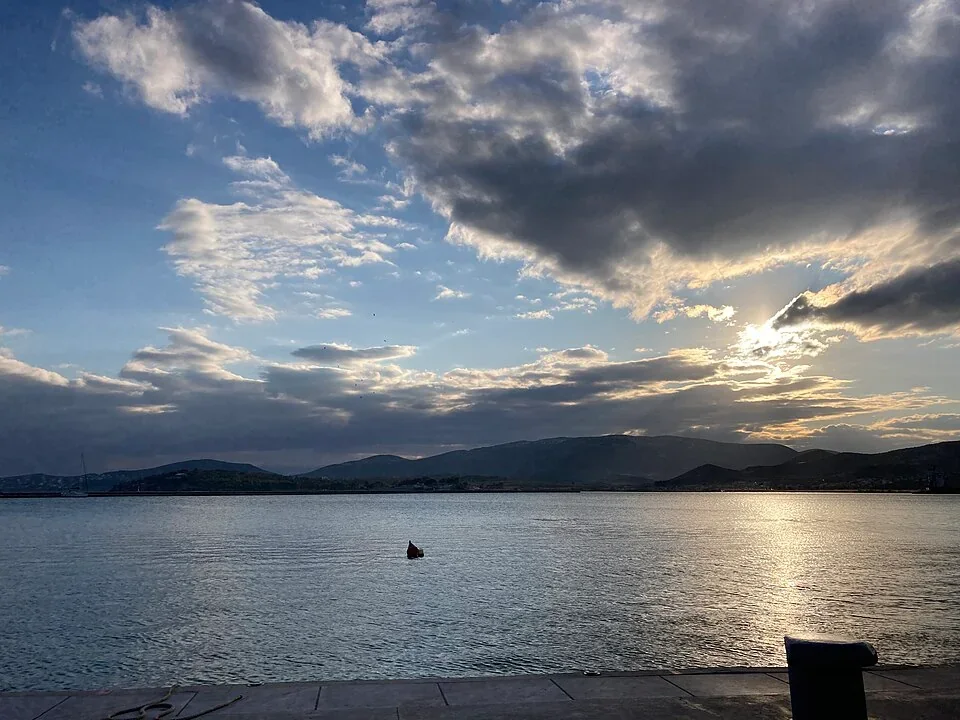View of Volos, Greece