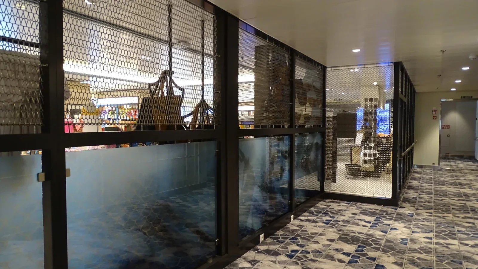 Example of a ferry shop aboard Wasaline