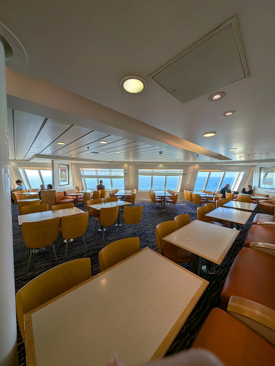 Example: La Galerie self-service restaurant on Deck 8 - MV Mont St Michel 2025-03-30